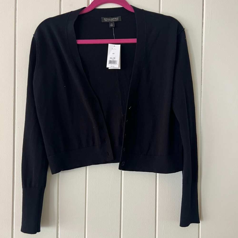 Cropped banana republic sweater
